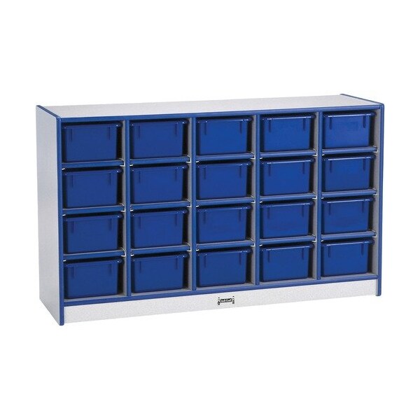 CUBBIE, 20 TRAY, WITH BINS, BE